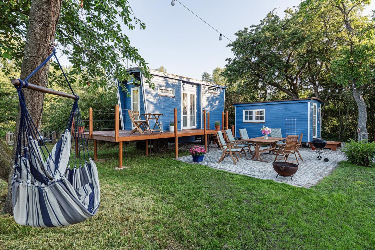 Tinyhouse Am Obsthain Позериц Экстерьер фото
