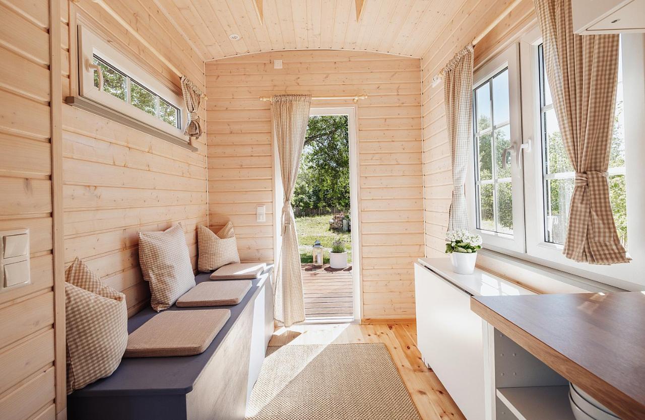 Tinyhouse Am Obsthain Позериц Экстерьер фото